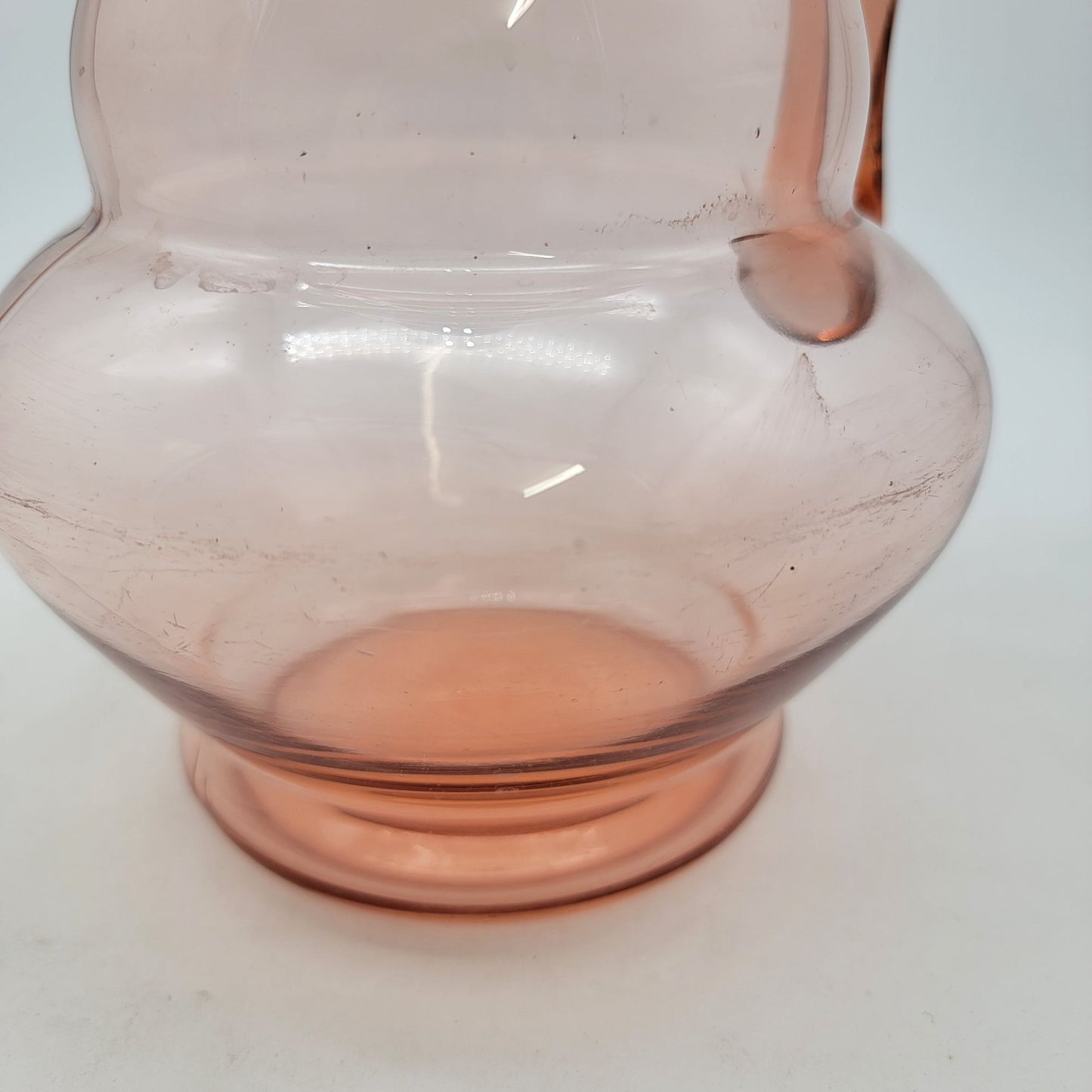 Dunbar Depression Glass Pink Pitcher
