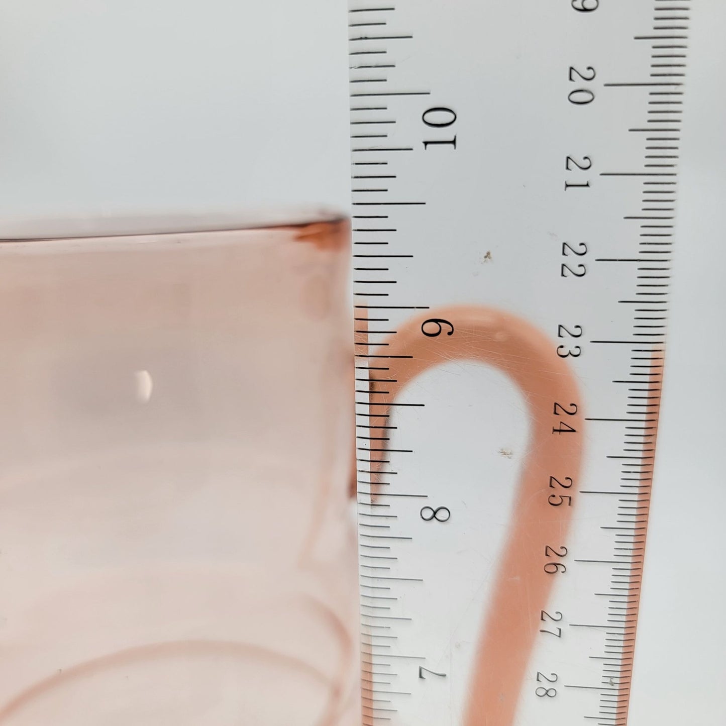 Dunbar Depression Glass Pink Pitcher