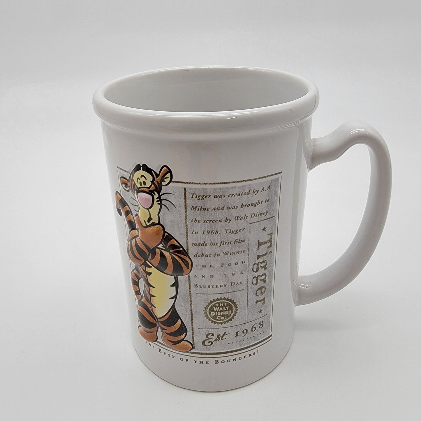 The Disney Store Tigger The Best of The Bouncers 3D Mug