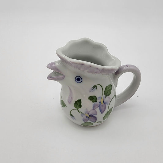 Vintage Andrea By Sadek Rooster Creamer