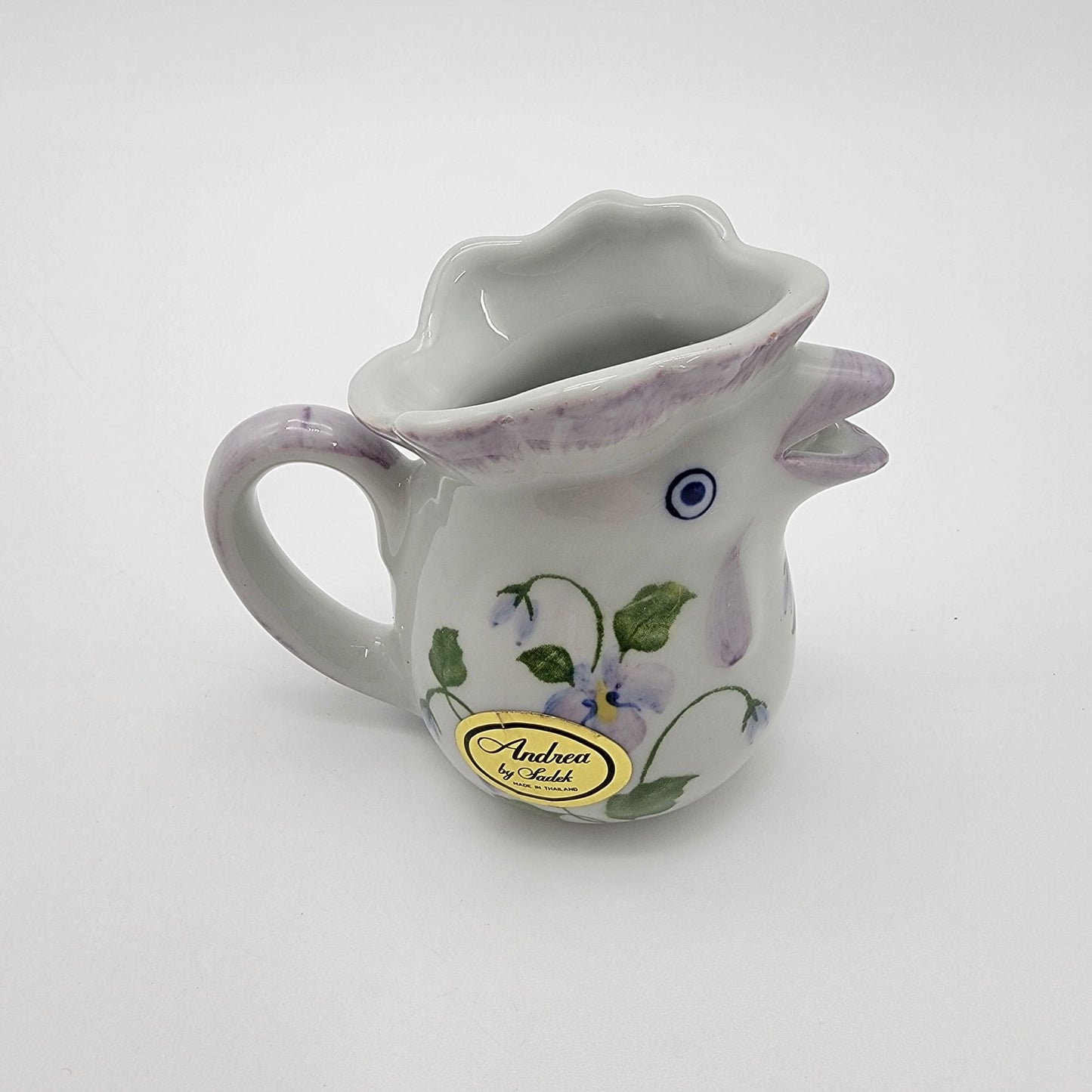 Vintage Andrea By Sadek Rooster Creamer