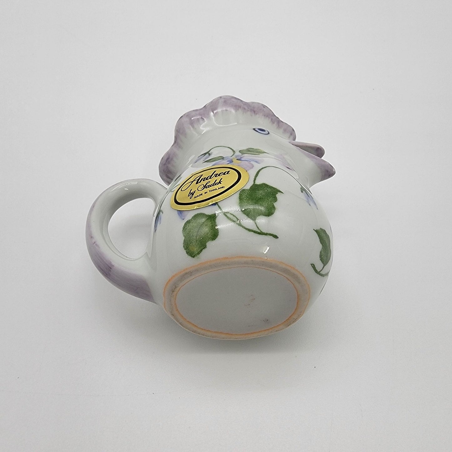 Vintage Andrea By Sadek Rooster Creamer
