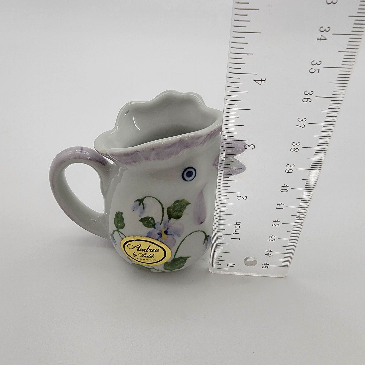 Vintage Andrea By Sadek Rooster Creamer