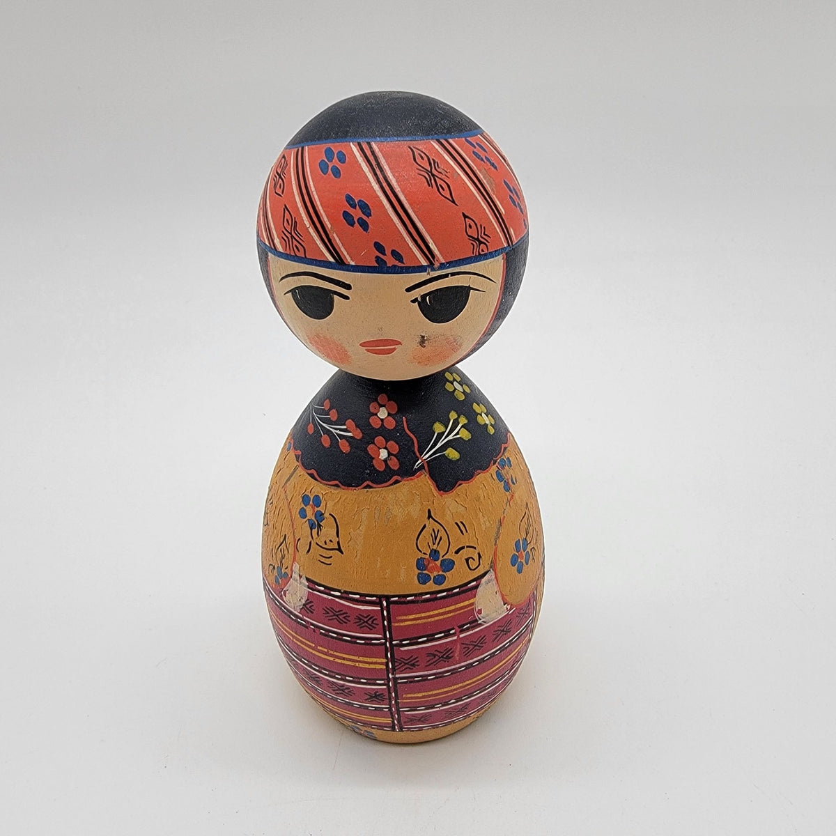 Vintage Japanese Sosaku Kokeshi Wood Doll