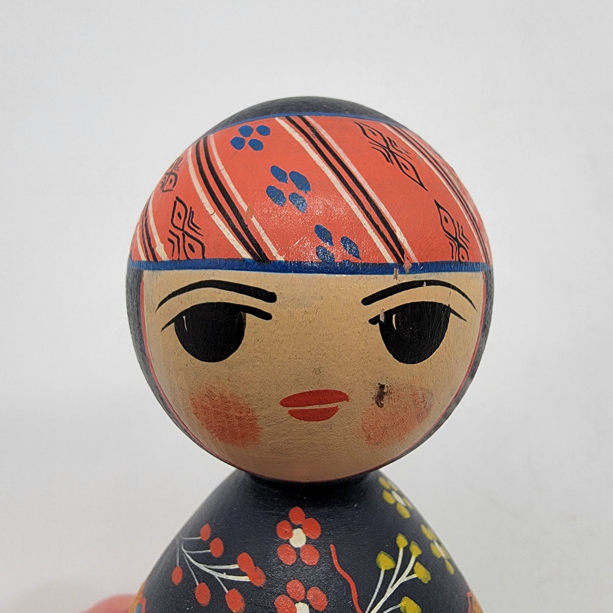 Vintage Japanese Sosaku Kokeshi Wood Doll