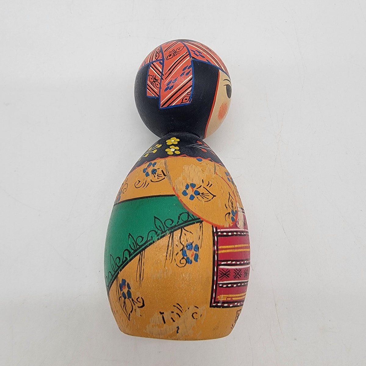 Vintage Japanese Sosaku Kokeshi Wood Doll