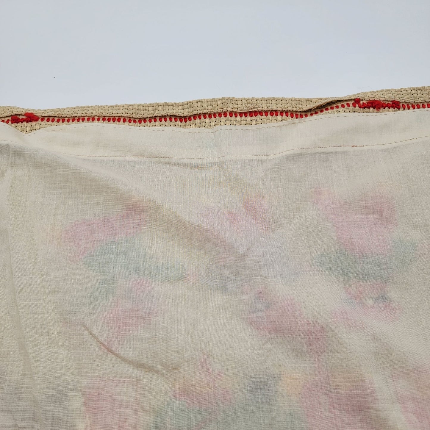 Vintage Scandinavian Hand-Stitched Christmas Textile