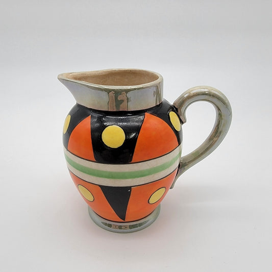 Vintage Seyei Goshi Kaisha 1920's Art Deco Lusterware Creamer