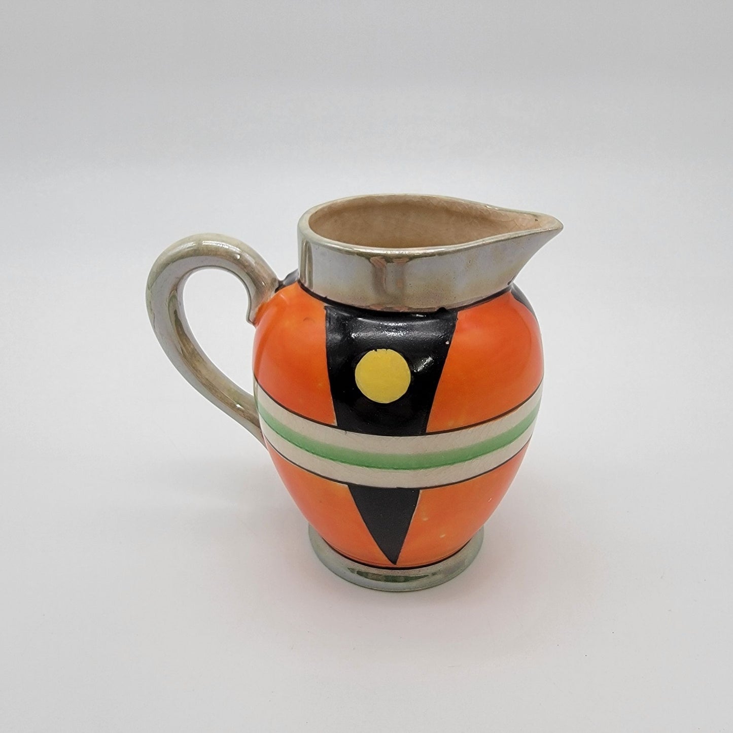 Vintage Seyei Goshi Kaisha 1920's Art Deco Lusterware Creamer