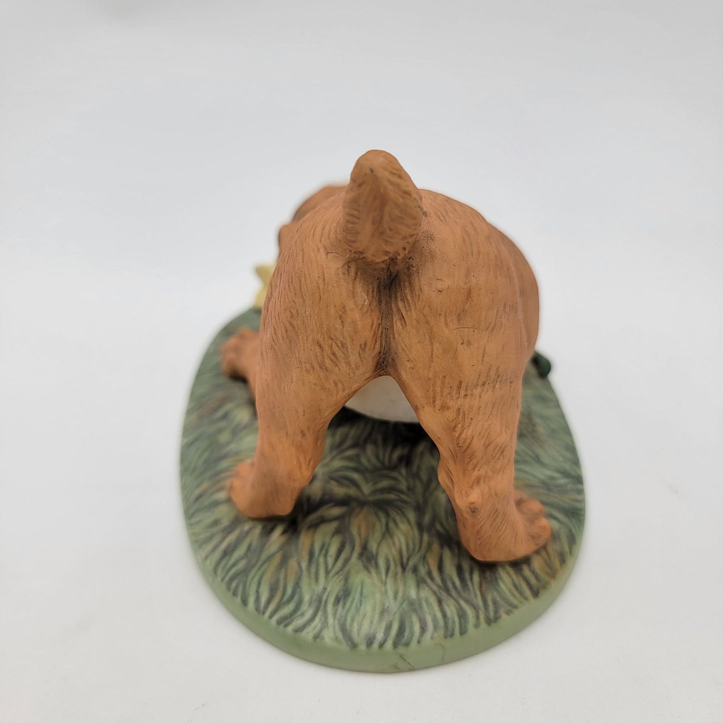 1985 Masterpiece Porcelain By Homco English Bulldog With Sunflowers