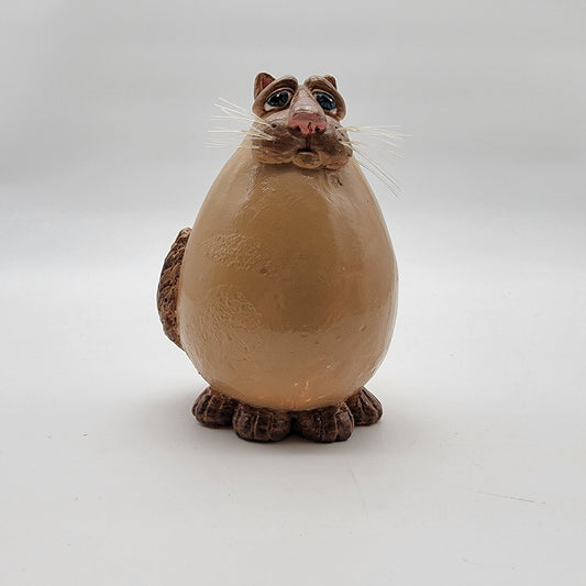 Vintage Vicki Thomas Fat Cat Figurine