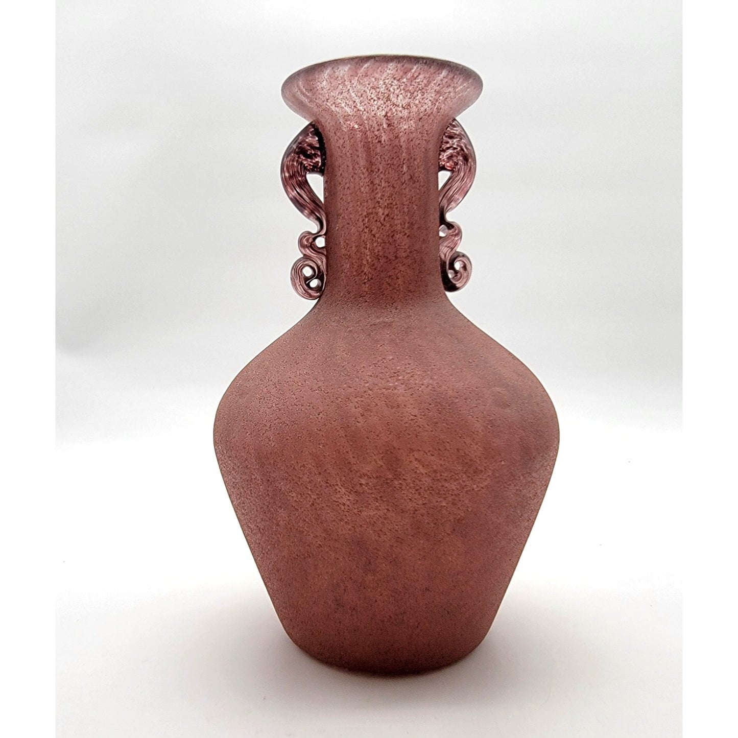 Seguso Vetri d'Arte Scavo Glass Vase For Pier 1 Imports