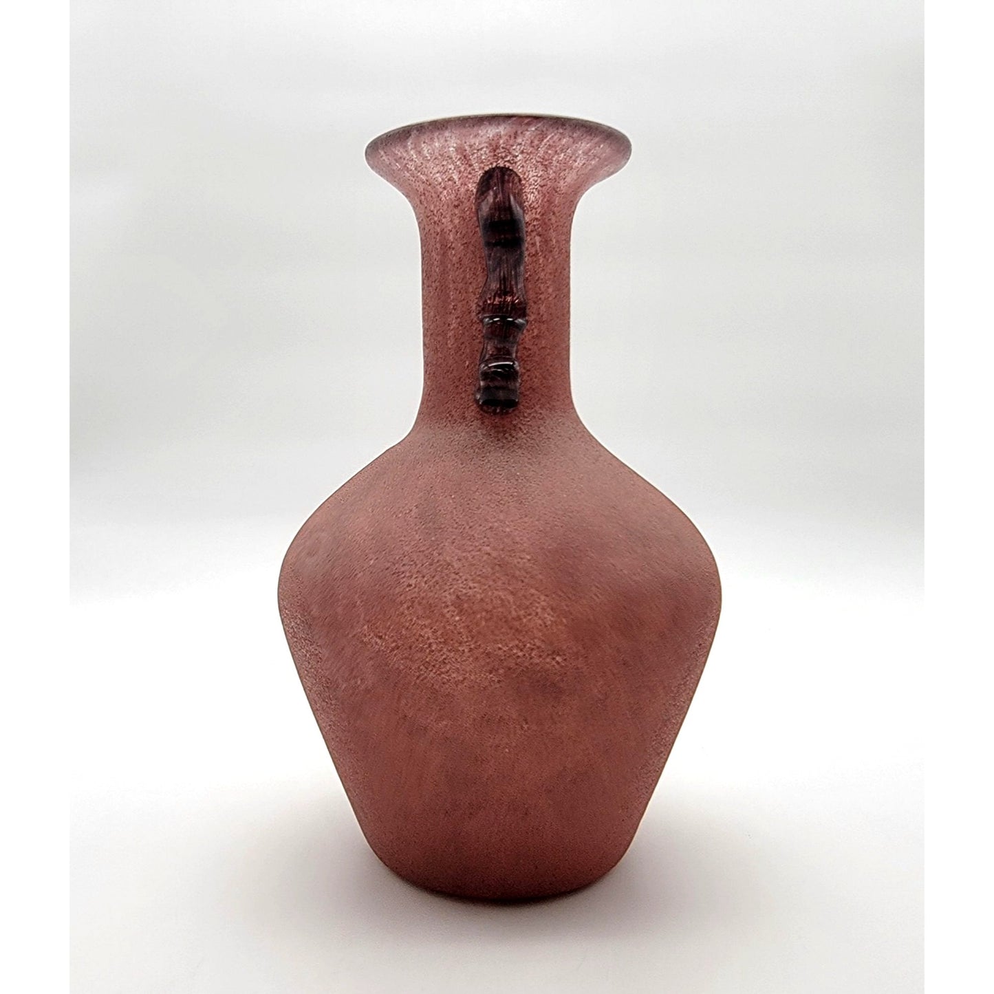 Seguso Vetri d'Arte Scavo Glass Vase For Pier 1 Imports