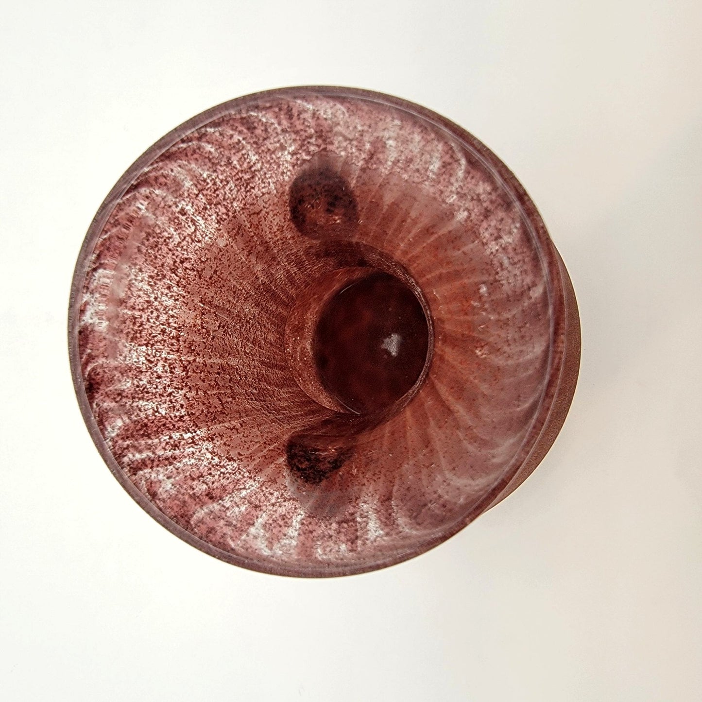 Seguso Vetri d'Arte Scavo Glass Vase For Pier 1 Imports