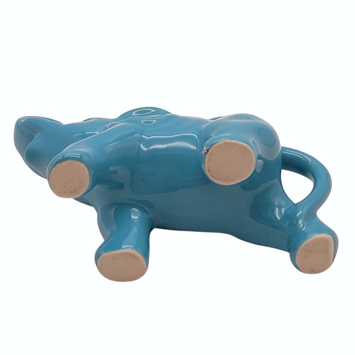 Vintage Blue Elephant Succulent Planter