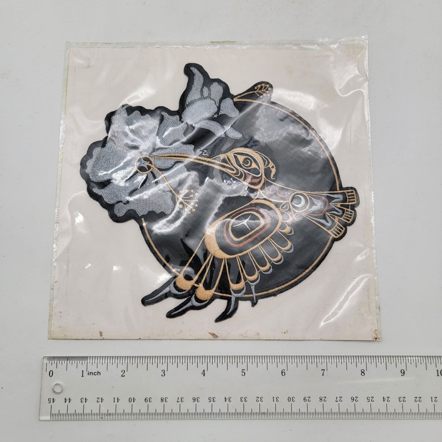 Canadian Pacific North West First Nations Hummingbird Spirit Iron-On Patch