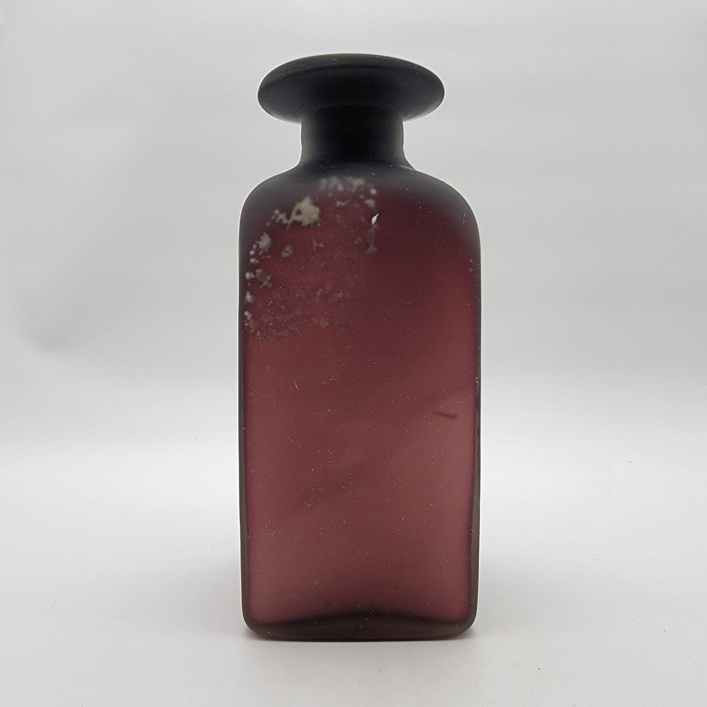 1960's Purple A Scavo Glass Vase by Gino Cenedese
