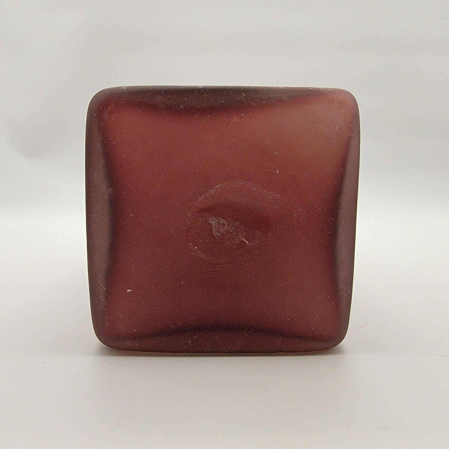 1960's Purple A Scavo Glass Vase by Gino Cenedese