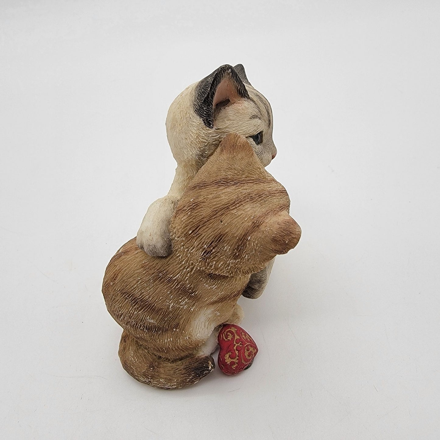 Vintage 2001 Country Artist Kittens Hugging Figurine 02222
