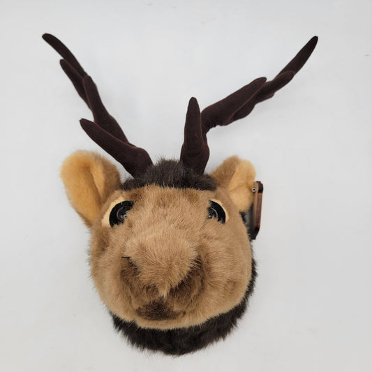 Plush Deer Trophy Mount Wall Decor Junior Park Ranger Golden Spike National Historical Park