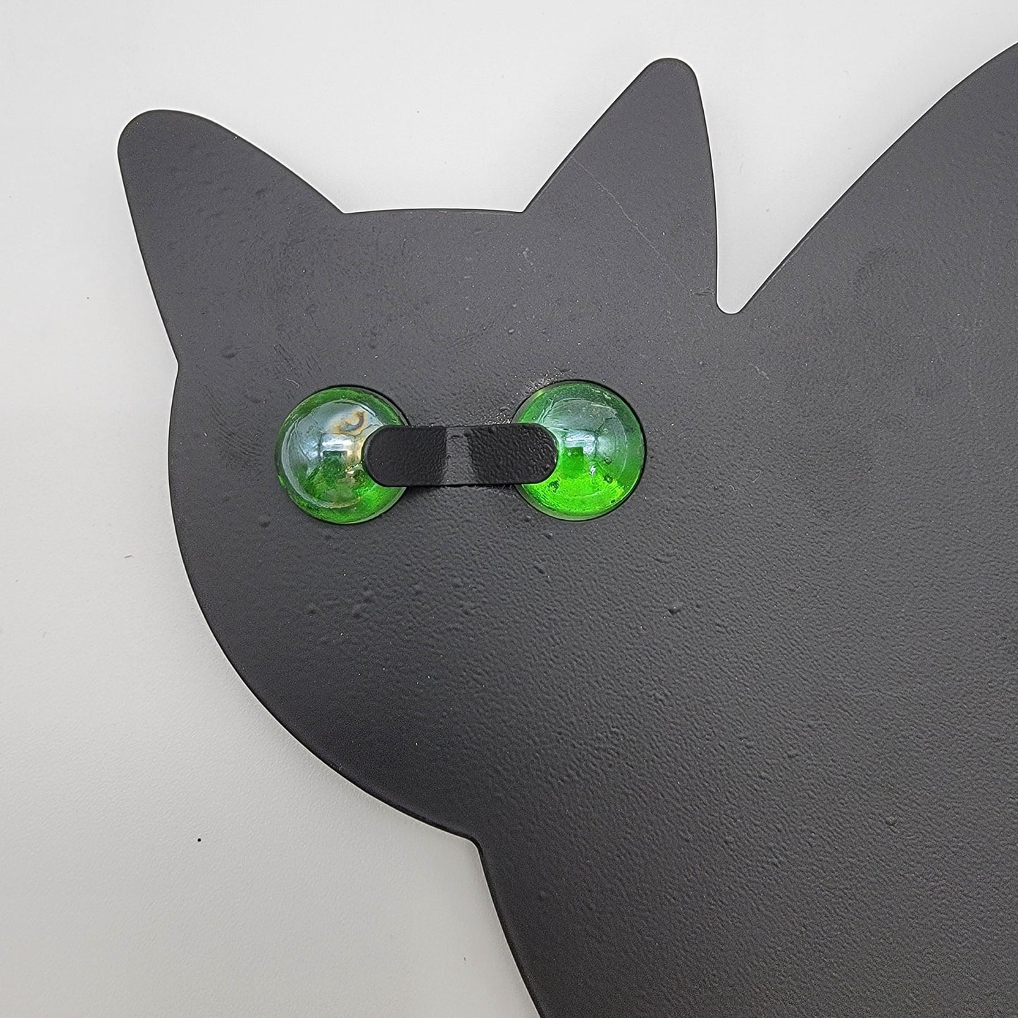 3Pack Black Cat Silhouette for Garden - Cats Scarer with Marble Eyes