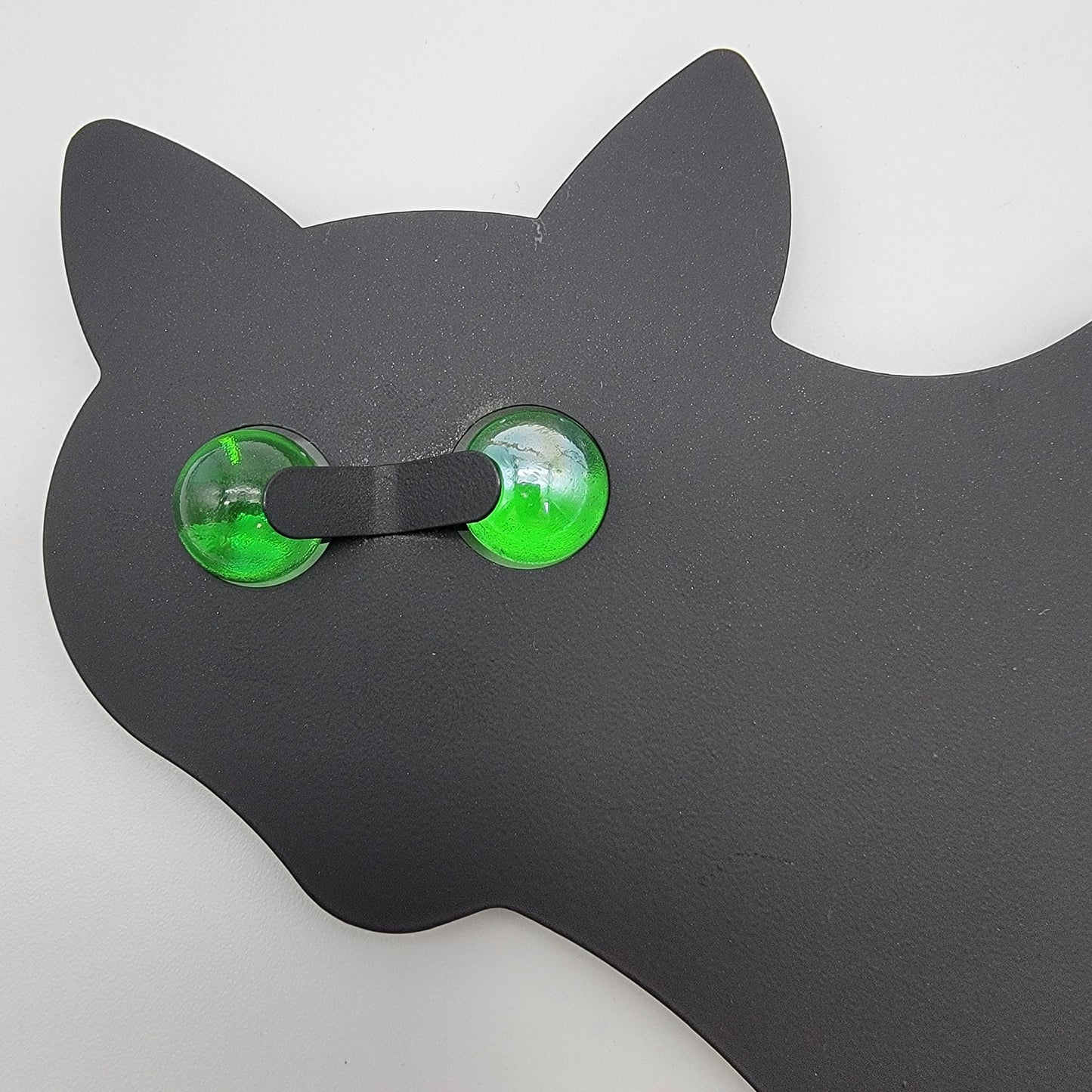 3Pack Black Cat Silhouette for Garden - Cats Scarer with Marble Eyes