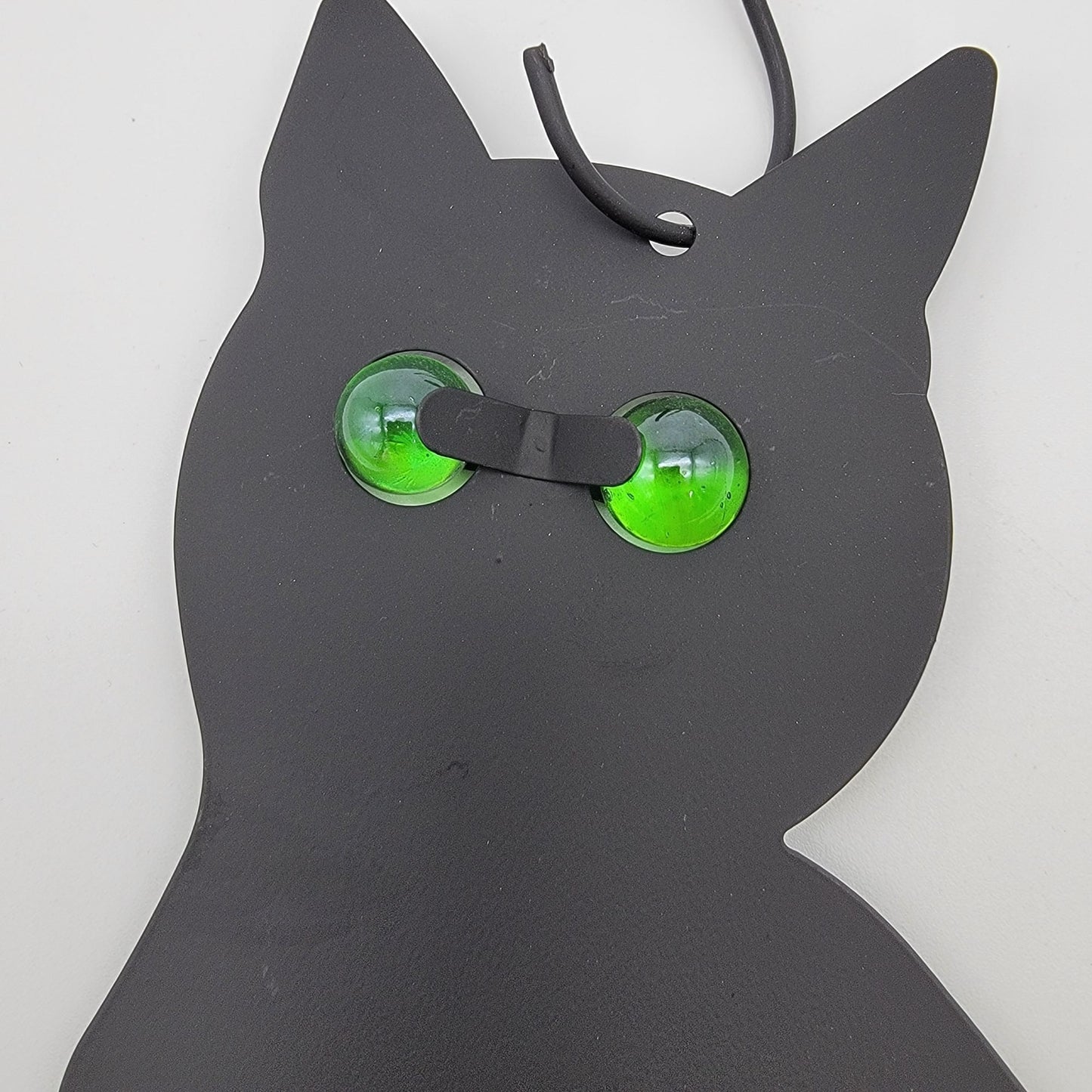3Pack Black Cat Silhouette for Garden - Cats Scarer with Marble Eyes