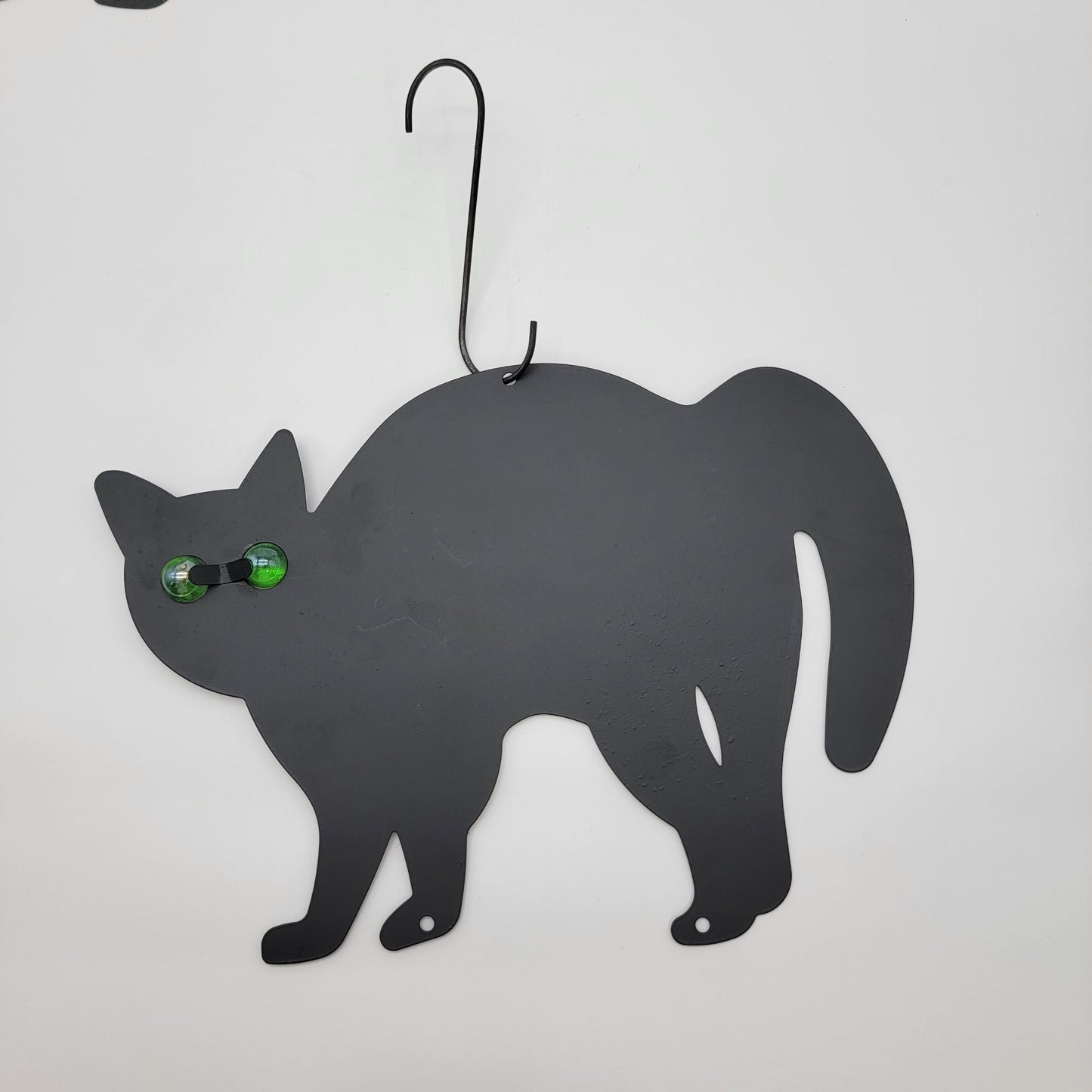3Pack Black Cat Silhouette for Garden - Cats Scarer with Marble Eyes