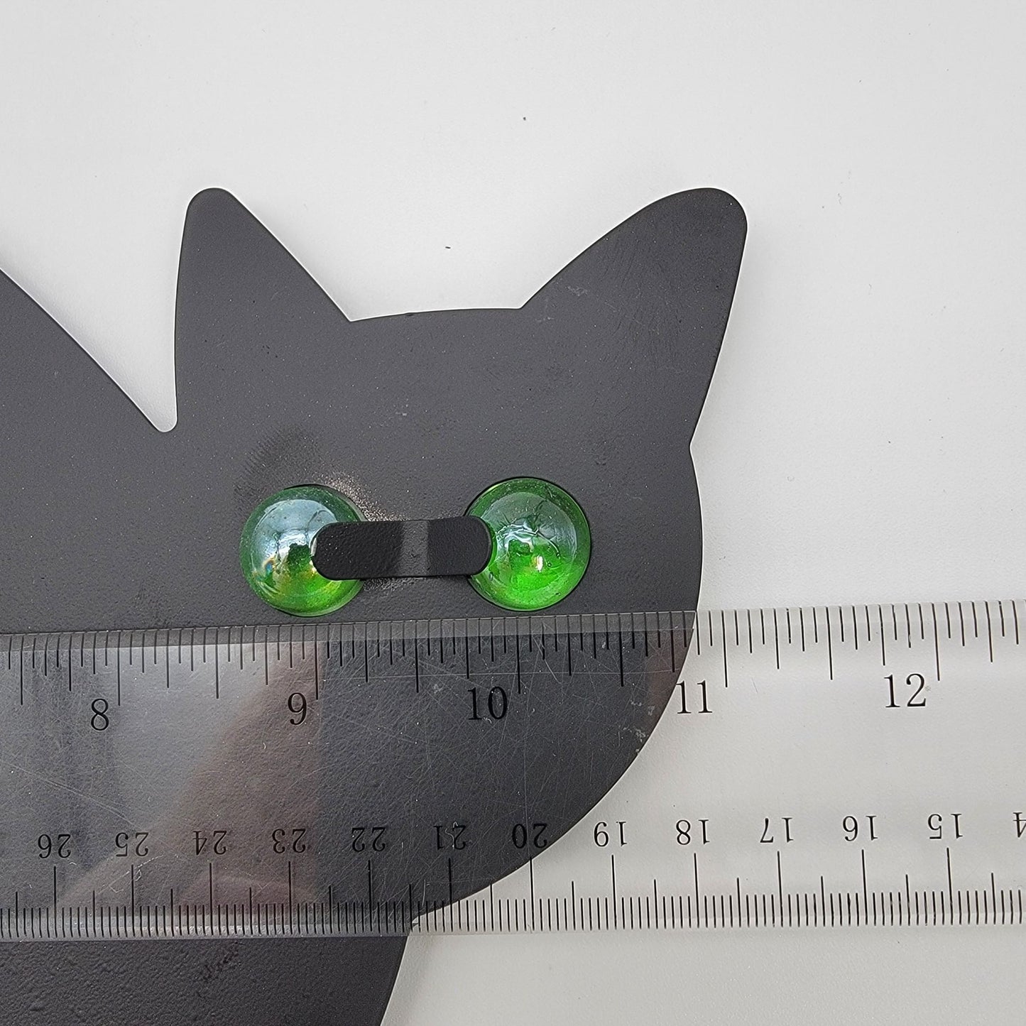 3Pack Black Cat Silhouette for Garden - Cats Scarer with Marble Eyes