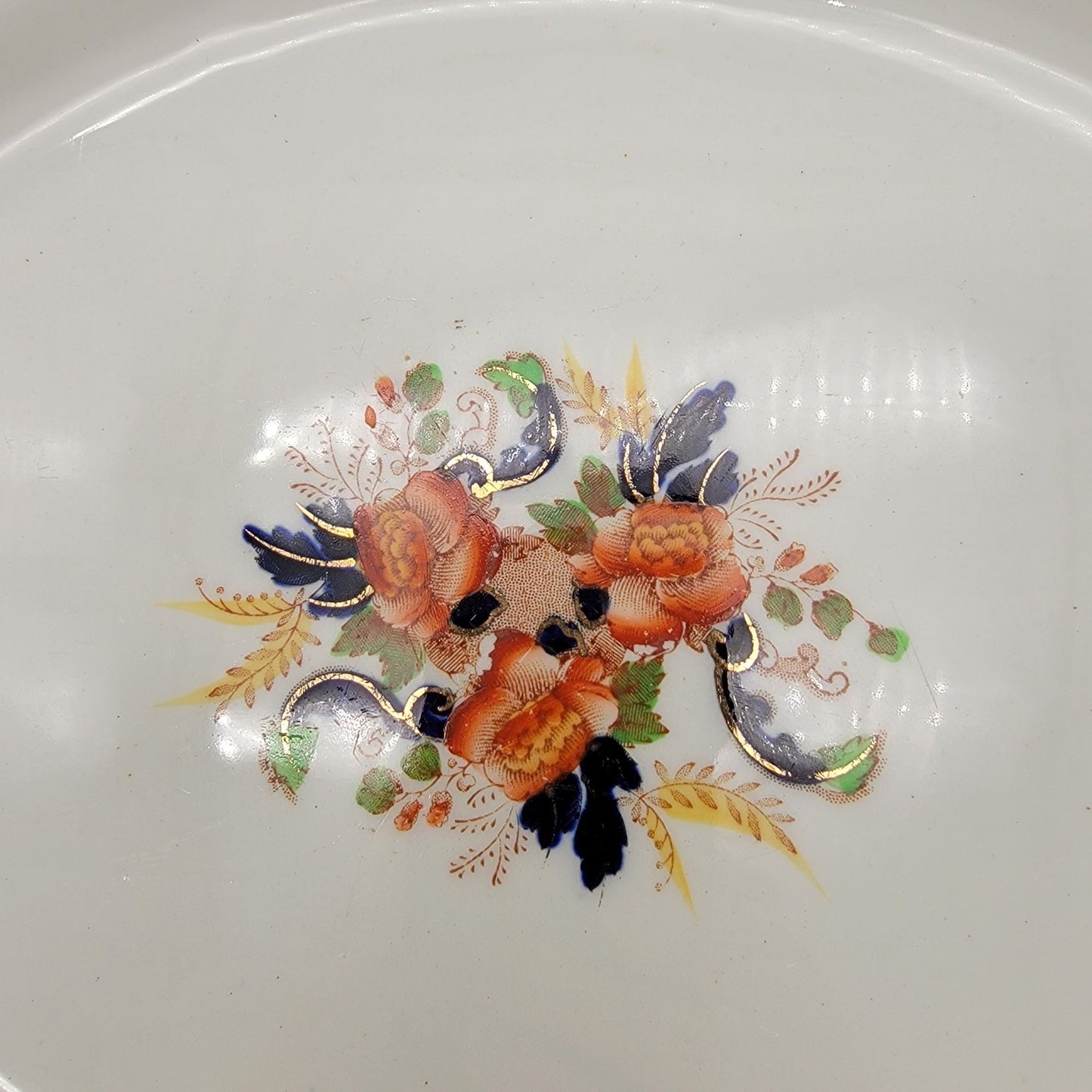 Vintage John Maddock & Sons Royal Vitreous Majestic Pattern Oval Platter