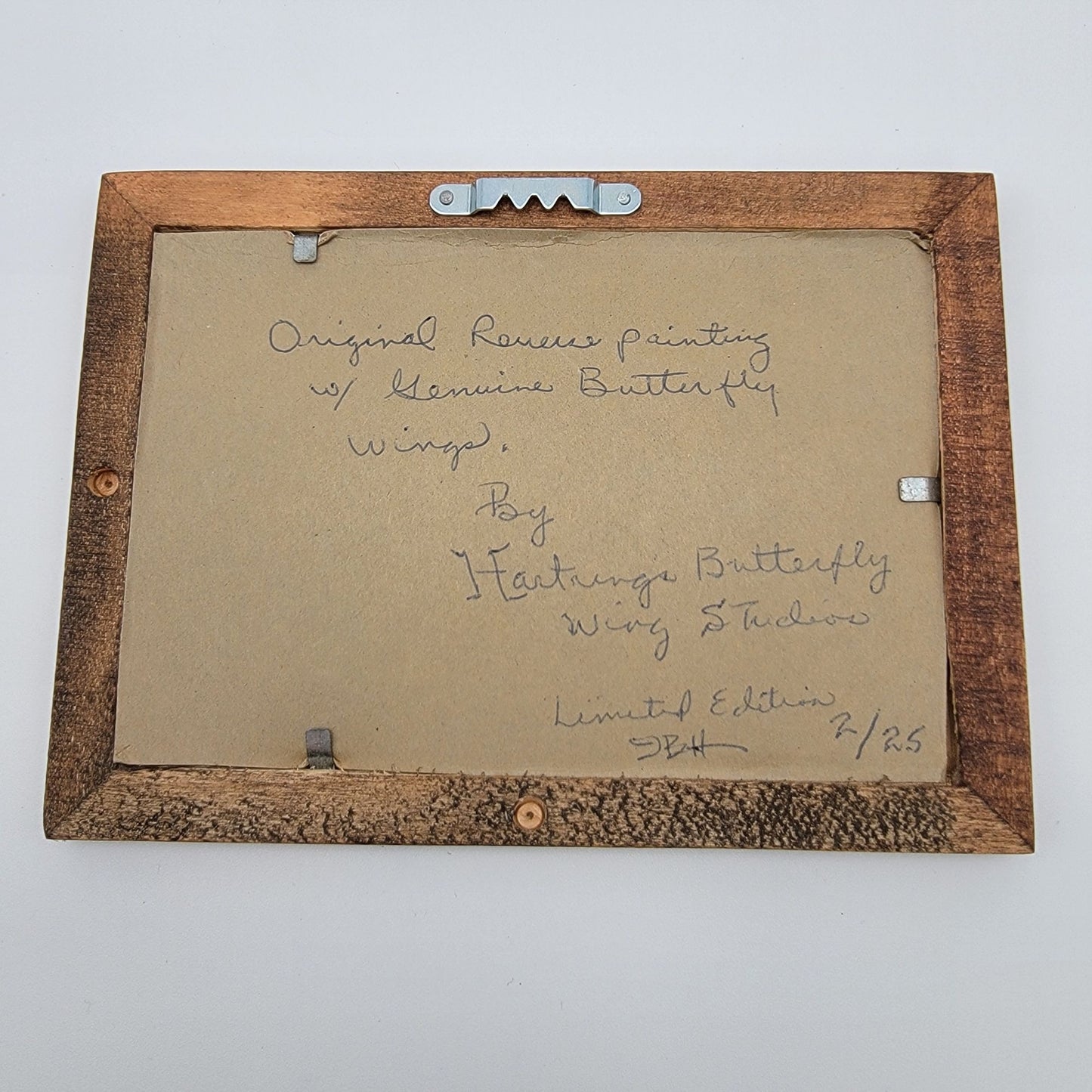 Art Deco Asian Genuine Butterfly Wings Art Painting