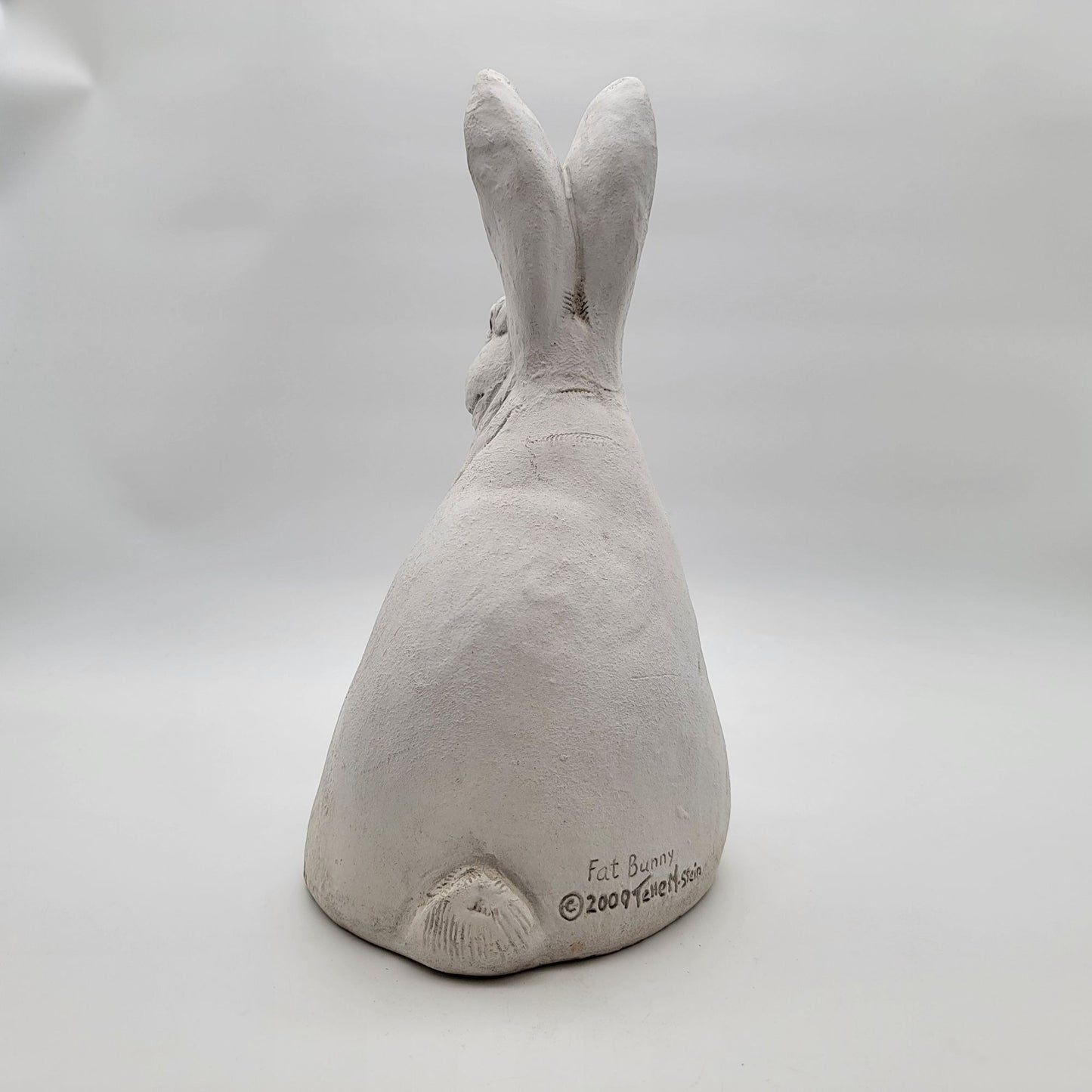 Stone Bunny Inc Telle M Stein Fat Bunny Garden Sculpture