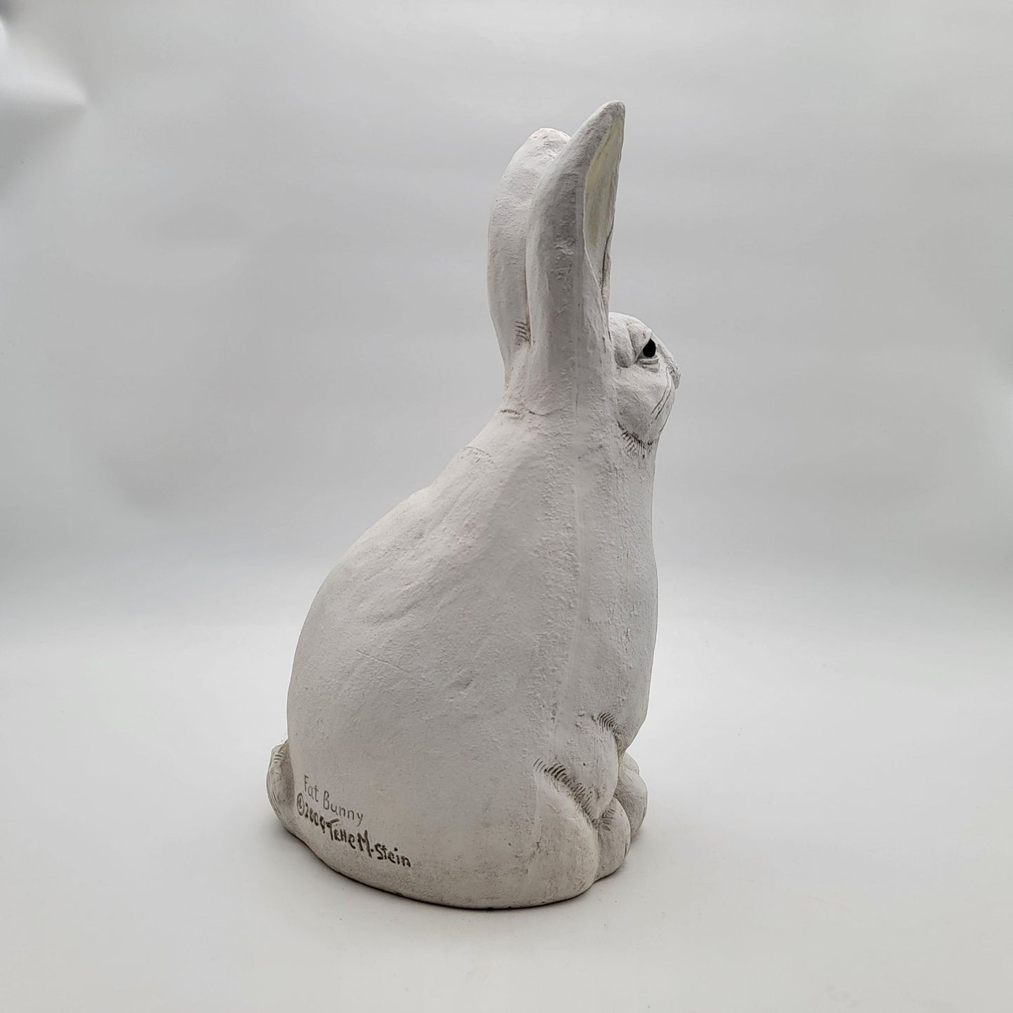Stone Bunny Inc Telle M Stein Fat Bunny Garden Sculpture