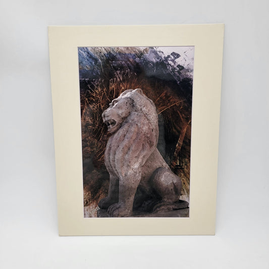 2019 "Protector" By Gina Geldbach-Hall 8"x12" Print  Firegal Designs Certificate Of Authenticity