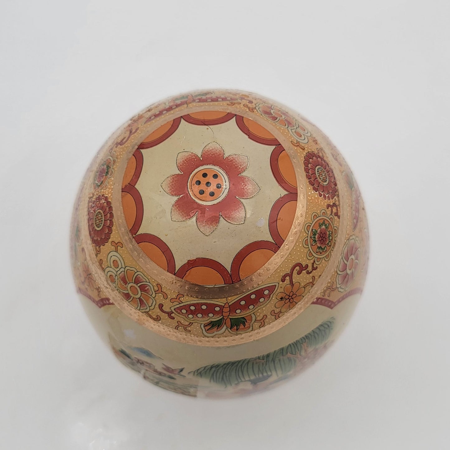Large Satsuma Egg with Stand