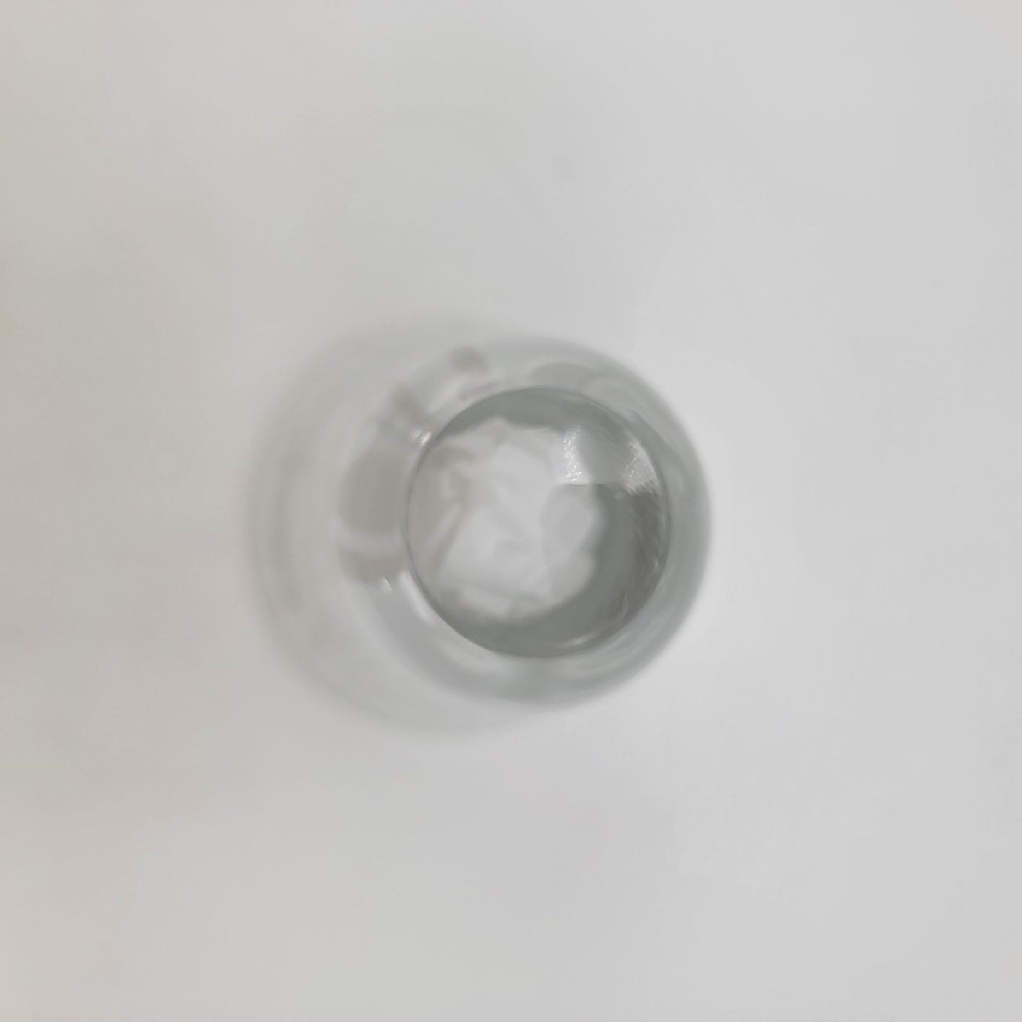 MCM Morgantown Moonscape Clear Art Glass Vase