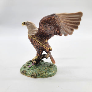 Objet D' Art Wings Eagle Bird Trinket Box No. 85