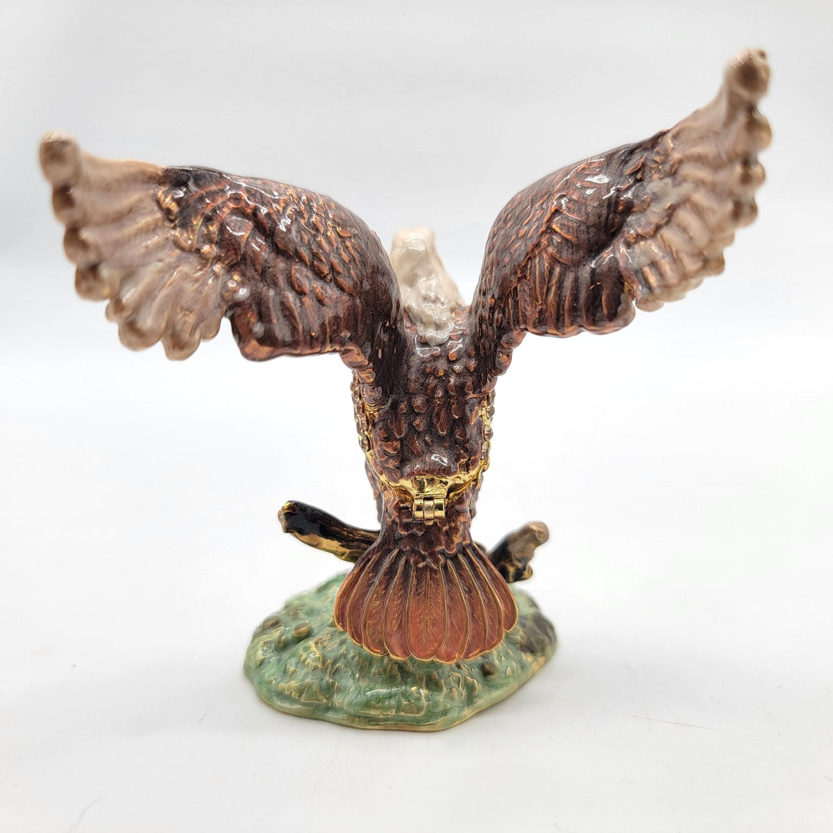 Objet D' Art Wings Eagle Bird Trinket Box No. 85