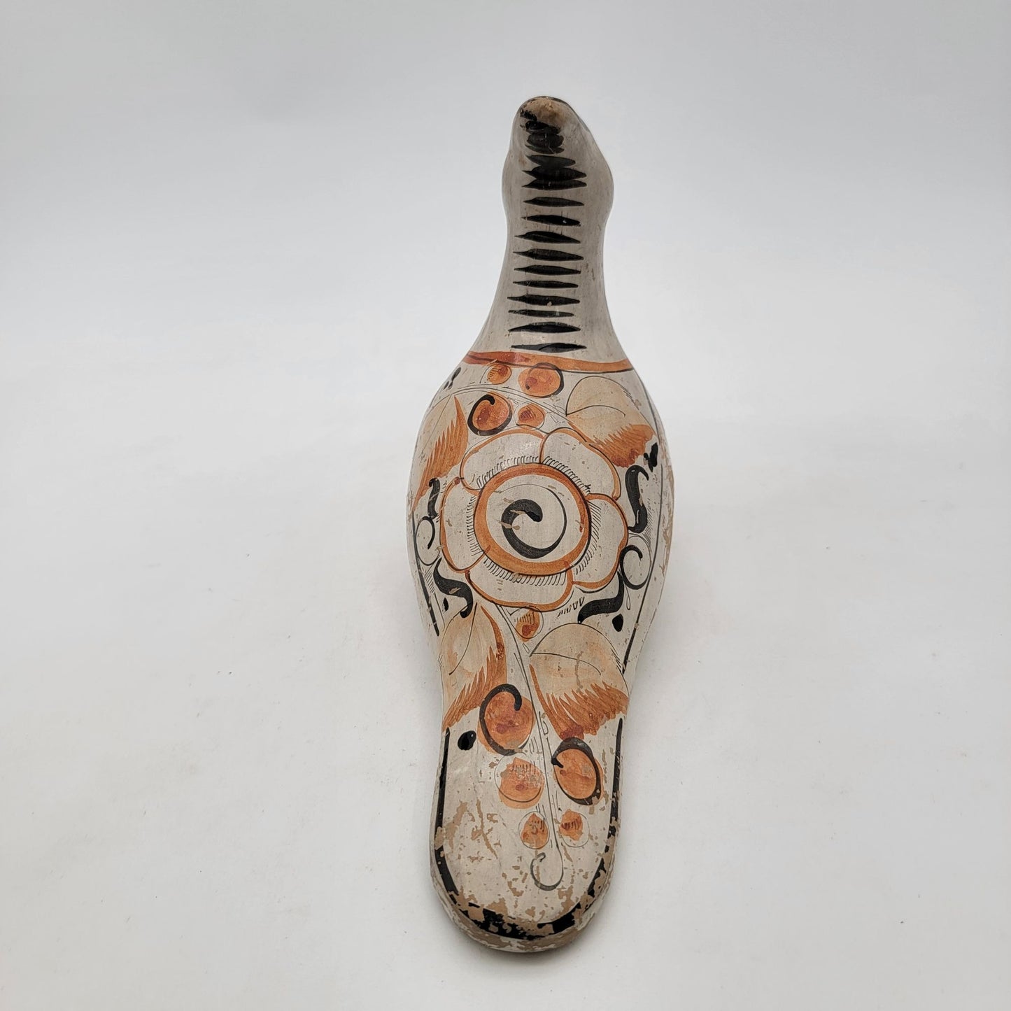 Vintage Tonala Folk Art Pottery Quail Bird Sculpture