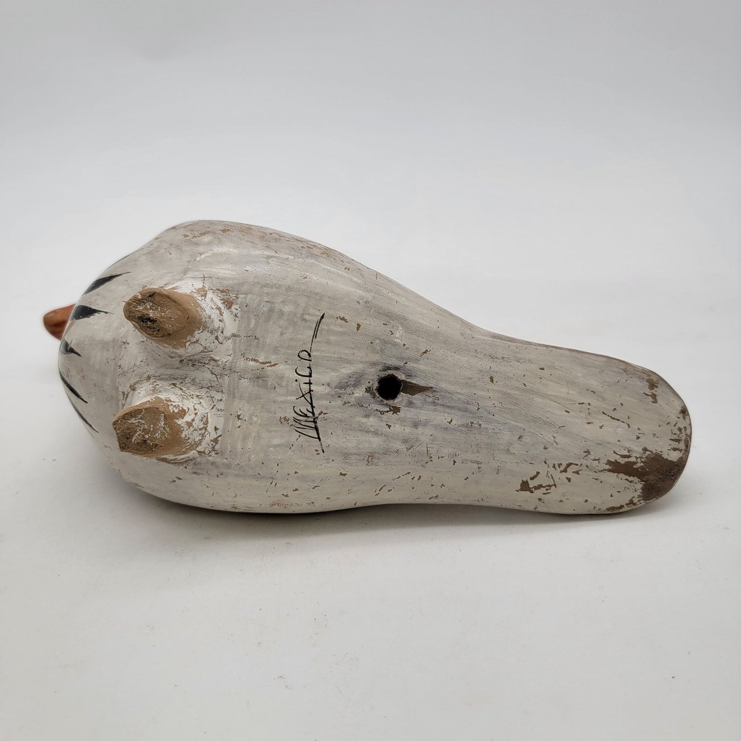 Vintage Tonala Folk Art Pottery Quail Bird Sculpture