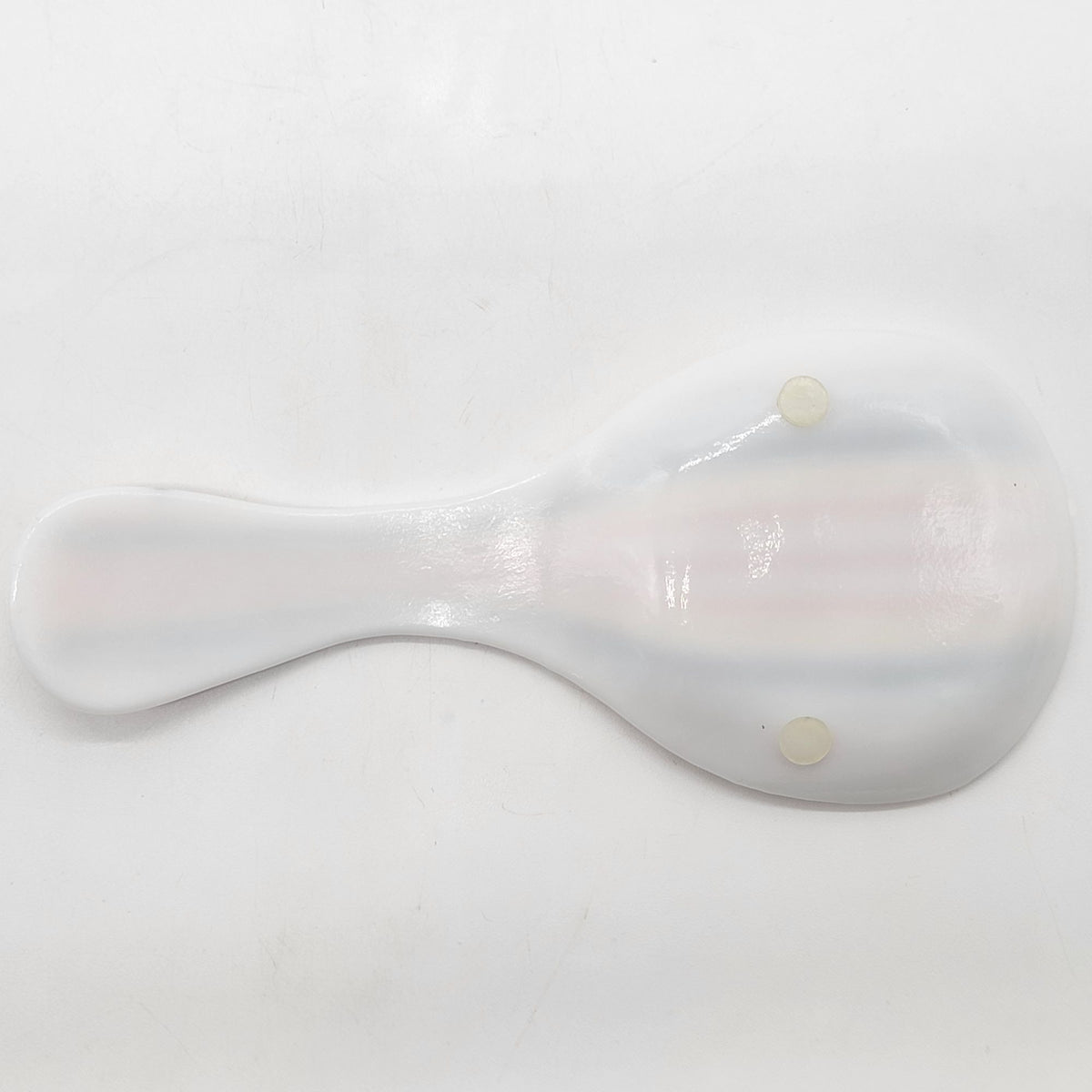 Colorful Fused Glass Striped Spoon Rest