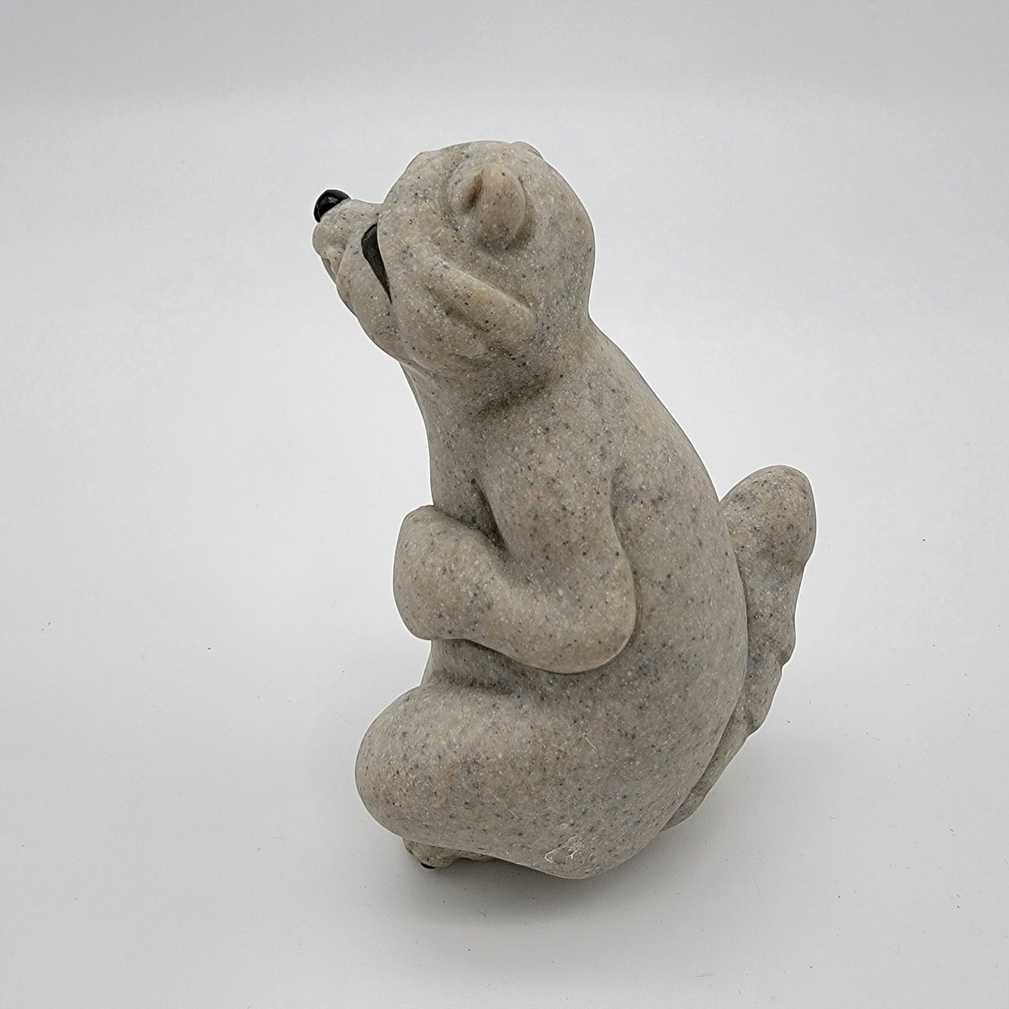 Vintage 2002 Quarry Critters Ragoo Raccoon Sculpture