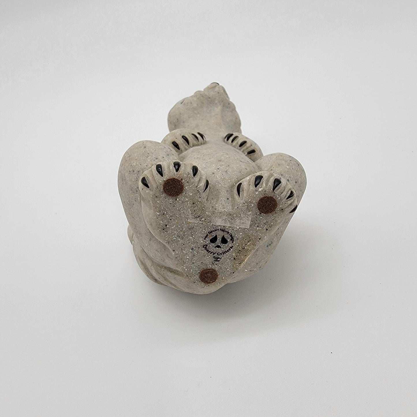 Vintage 2002 Quarry Critters Ragoo Raccoon Sculpture