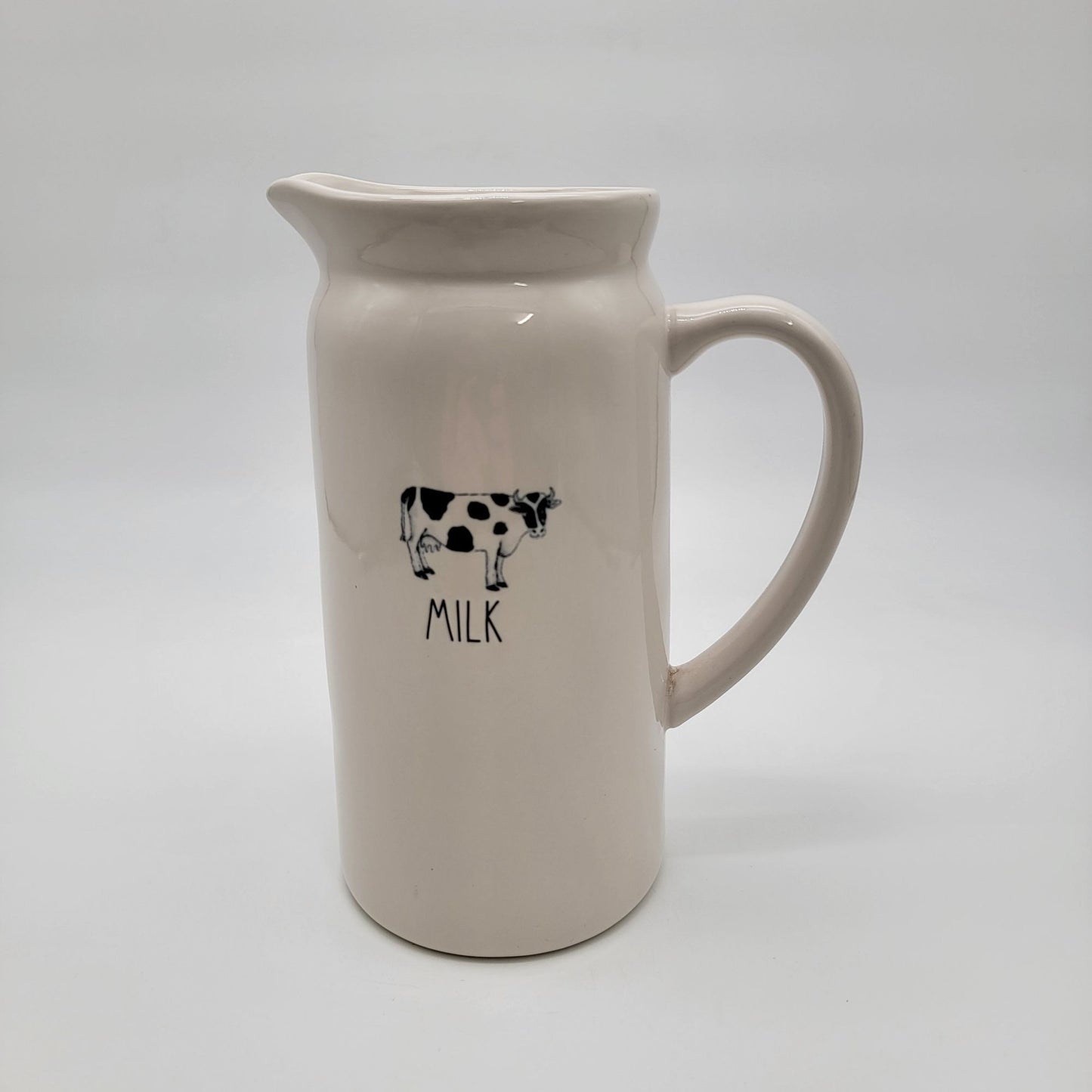 Retired Rae Dunn Farmline Cow Artisan Collection Milk Pitcher