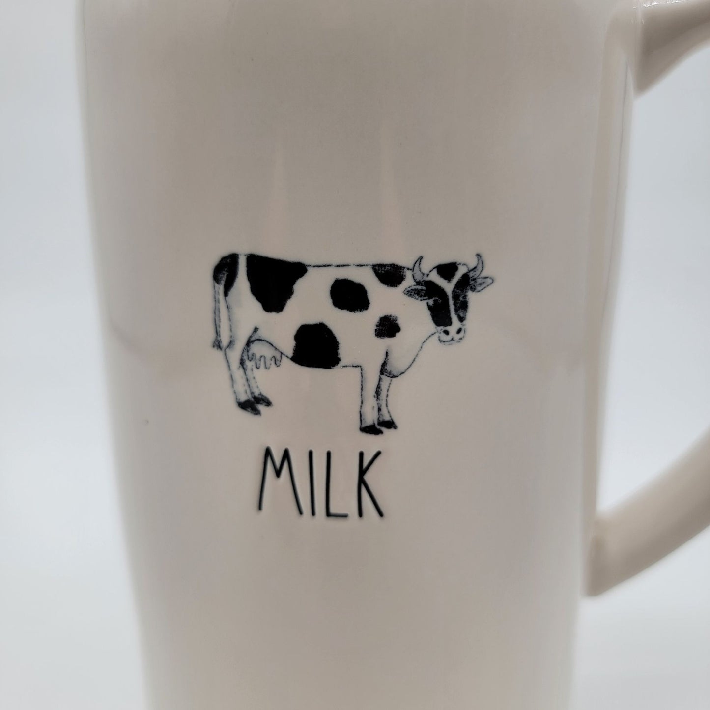 Retired Rae Dunn Farmline Cow Artisan Collection Milk Pitcher