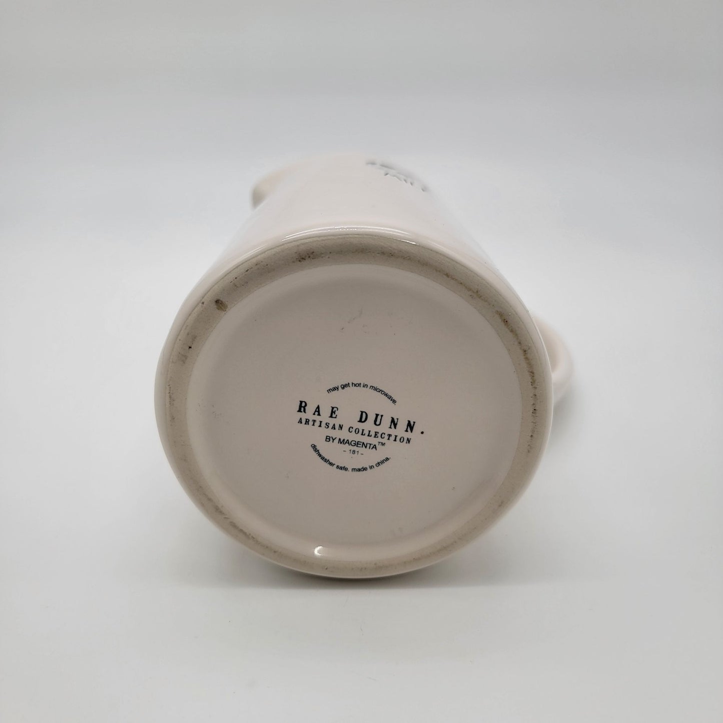 Retired Rae Dunn Farmline Cow Artisan Collection Milk Pitcher