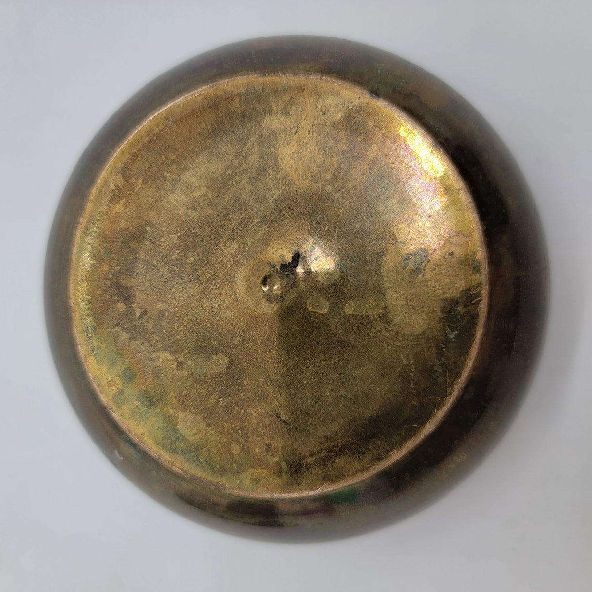 Antique European Brass Figural Lion Stash Box