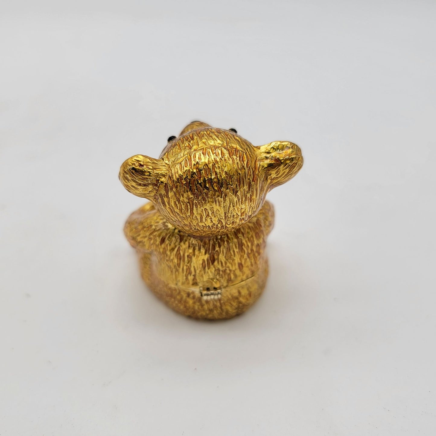 Deva Australia Jeweled Trinket Box SWAROVSKI Crystals Teddy Bear