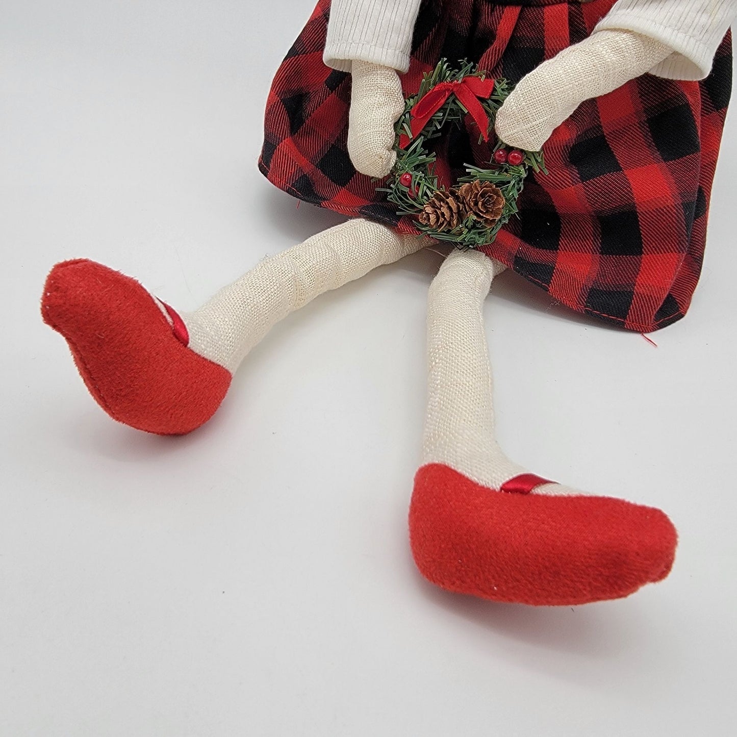 Pier 1 Imports Weighted Reindeer Christmas Decoration