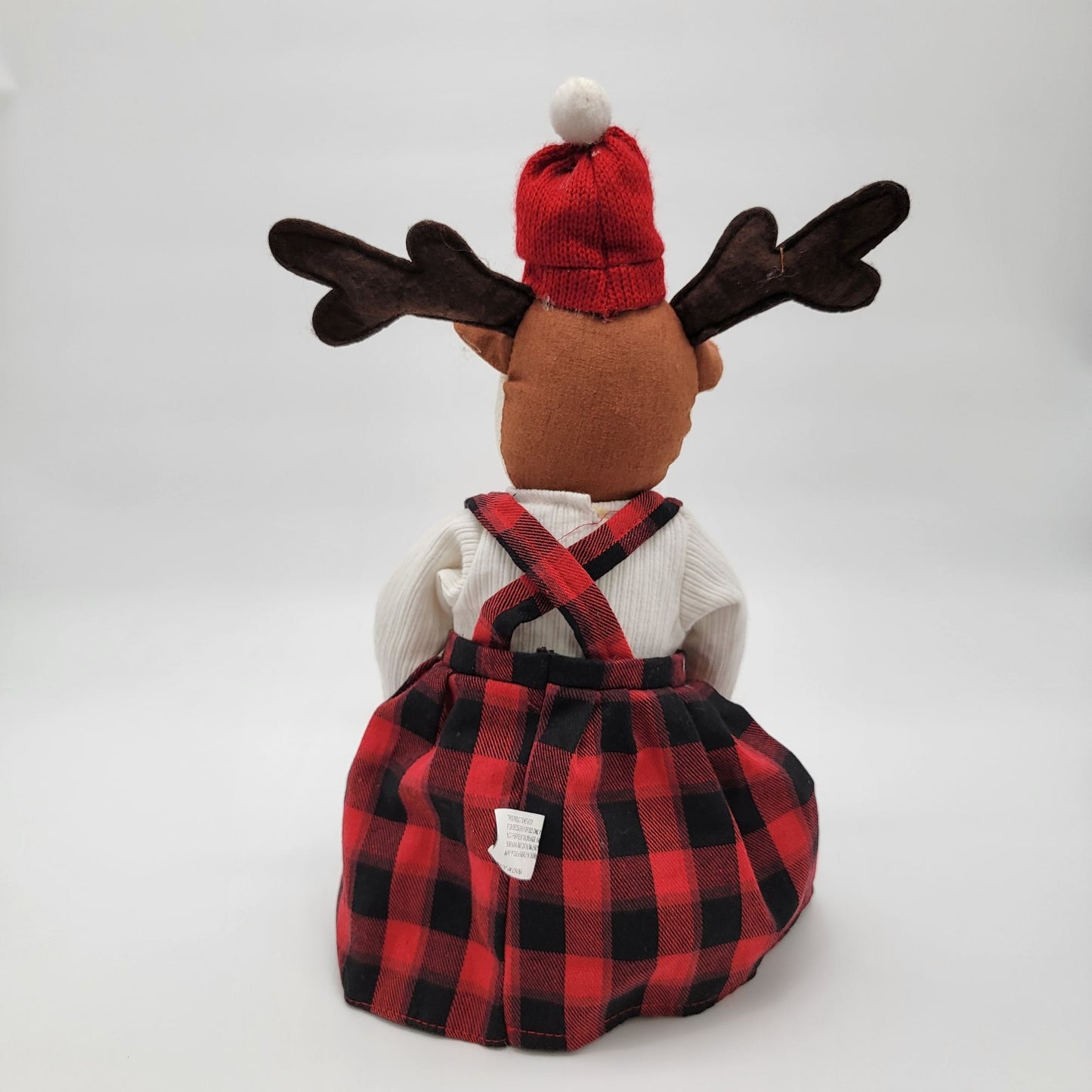 Pier 1 Imports Weighted Reindeer Christmas Decoration